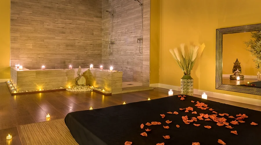 Suite Agua con pileta, ducha doble y tatami